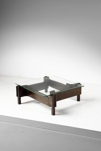 PORTOGHESI PAOLO (n. 1931) - Tavolino da salotto Girolevo per Poltronova