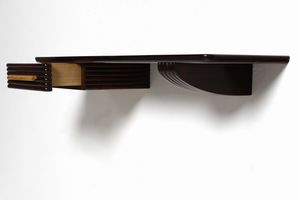 BORSANI OSVALDO (1911 - 1985) : Consolle con specchiera  - Asta Asta 364 | DESIGN E ARTI DECORATIVE DEL NOVECENTO - DESIGN (Online) Online - Associazione Nazionale - Case d'Asta italiane