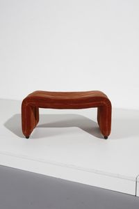 SCARPA AFRA (1937 -2011) & TOBIA (n. 1935) : Coppia di poggiapiedi Coronado per B&B  - Asta Asta 364 | DESIGN E ARTI DECORATIVE DEL NOVECENTO - DESIGN (Online) Online - Associazione Nazionale - Case d'Asta italiane