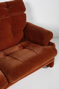 SCARPA AFRA (1937 -2011) & TOBIA (n. 1935) : Divano Coronado per B&B  - Asta Asta 364 | DESIGN E ARTI DECORATIVE DEL NOVECENTO - DESIGN (Online) Online - Associazione Nazionale - Case d'Asta italiane