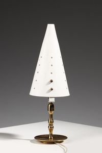 LELII ANGELO (1911 - 1979) : nello stile di. Lampada da tavolo  - Asta Asta 364 | DESIGN E ARTI DECORATIVE DEL NOVECENTO - DESIGN (Online) Online - Associazione Nazionale - Case d'Asta italiane