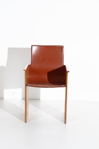 SCARPA AFRA (1937 -2011) & TOBIA (n. 1935) : Sei sedie Torcello per Stildomus  - Asta Asta 364 | DESIGN E ARTI DECORATIVE DEL NOVECENTO - DESIGN (Online) Online - Associazione Nazionale - Case d'Asta italiane