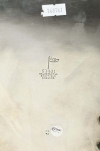 Calamaio in argento fuso, sbalzato, traforato e cesellato, argentiere Walker & Hall, citt di Sheffield, 1900  - Asta Argenti da Collezione - Associazione Nazionale - Case d'Asta italiane