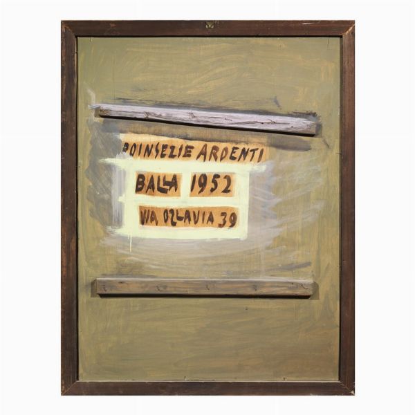 BALLA GIACOMO : GIACOMO BALLA  - Asta Arte Moderna e Contemporanea - Associazione Nazionale - Case d'Asta italiane