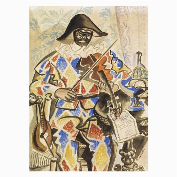 SEVERINI GINO : GINO SEVERINI  - Asta Arte Moderna e Contemporanea - Associazione Nazionale - Case d'Asta italiane