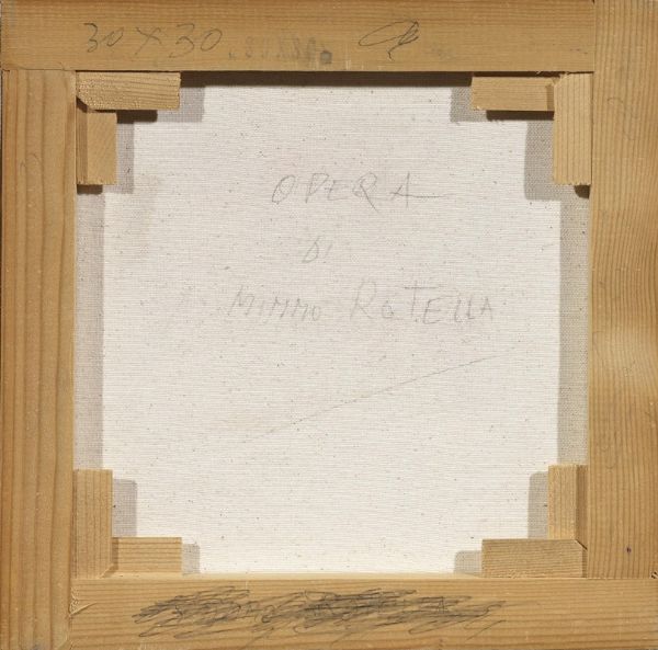 Rotella Mimmo : MIMMO ROTELLA  - Asta Arte Moderna e Contemporanea - Associazione Nazionale - Case d'Asta italiane