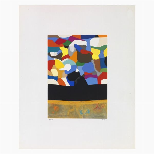 Burri Alberto : ALBERTO BURRI  - Asta Arte Moderna e Contemporanea - Associazione Nazionale - Case d'Asta italiane