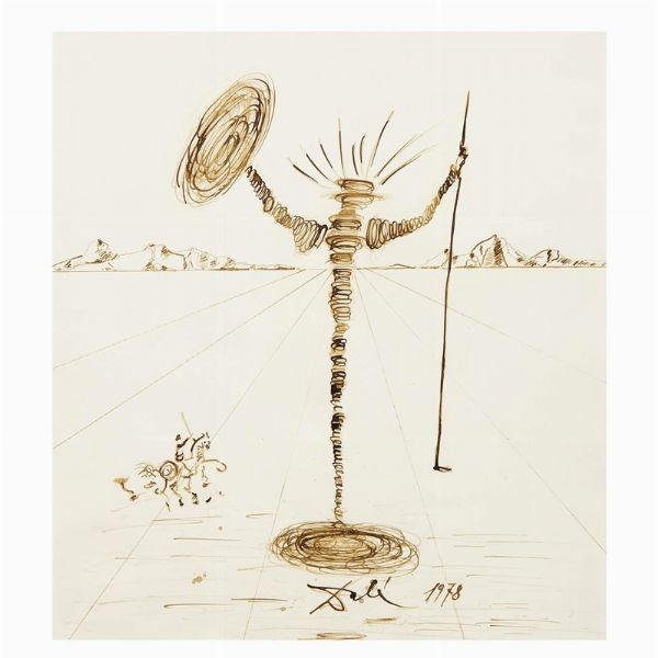 DALI' SALVADOR : SALVADOR DALI'  - Asta Arte Moderna e Contemporanea - Associazione Nazionale - Case d'Asta italiane