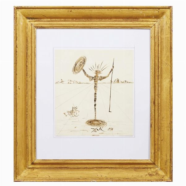 DALI' SALVADOR : SALVADOR DALI'  - Asta Arte Moderna e Contemporanea - Associazione Nazionale - Case d'Asta italiane