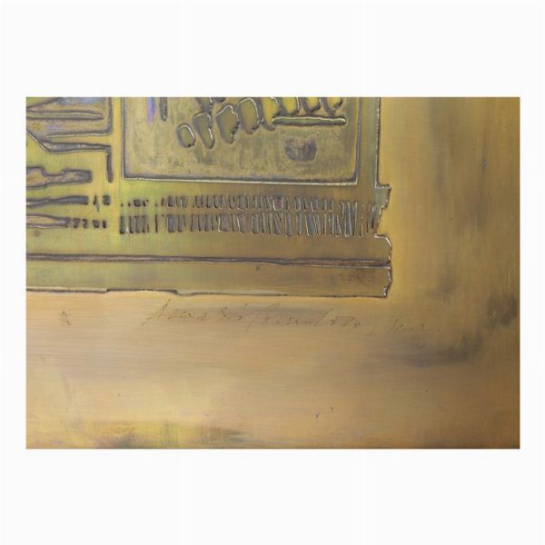 Pomodoro Arnaldo : ARNALDO POMODORO  - Asta Arte Moderna e Contemporanea - Associazione Nazionale - Case d'Asta italiane