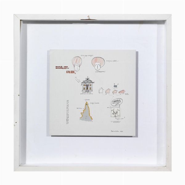 Baruchello Gianfranco : GIANFRANCO BARUCHELLO  - Asta Arte Moderna e Contemporanea - Associazione Nazionale - Case d'Asta italiane