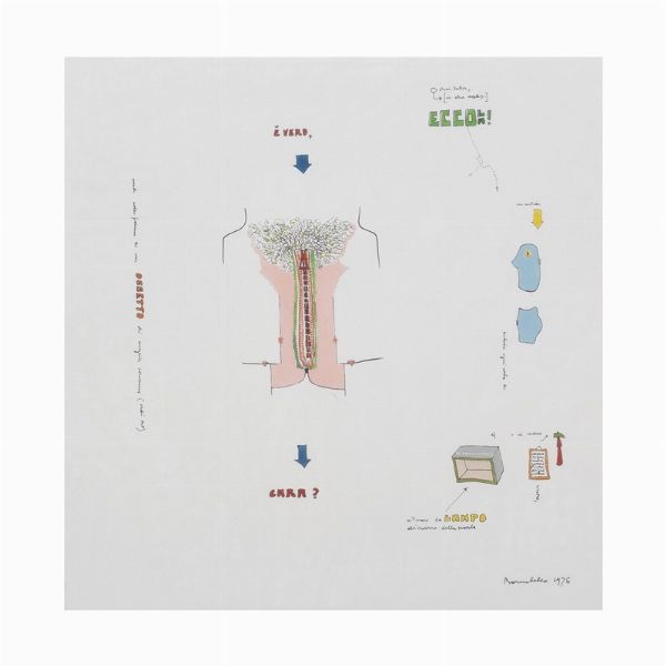 Baruchello Gianfranco : GIANFRANCO BARUCHELLO  - Asta Arte Moderna e Contemporanea - Associazione Nazionale - Case d'Asta italiane