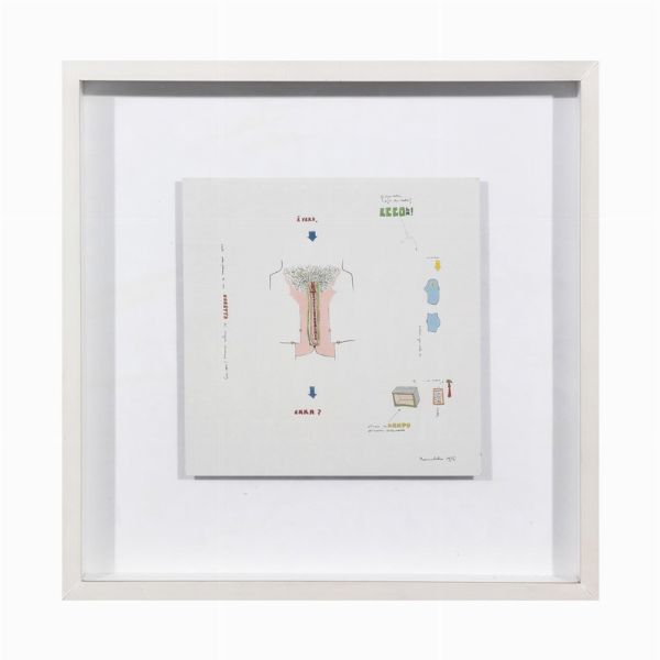 Baruchello Gianfranco : GIANFRANCO BARUCHELLO  - Asta Arte Moderna e Contemporanea - Associazione Nazionale - Case d'Asta italiane