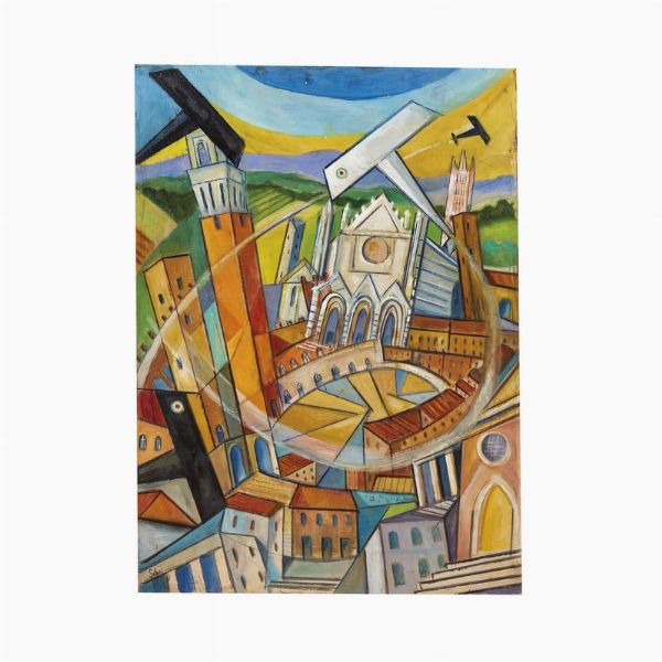 Bossi Pierluigi : PIERLUIGI BOSSI detto SIBO'  - Asta Arte Moderna e Contemporanea - Associazione Nazionale - Case d'Asta italiane