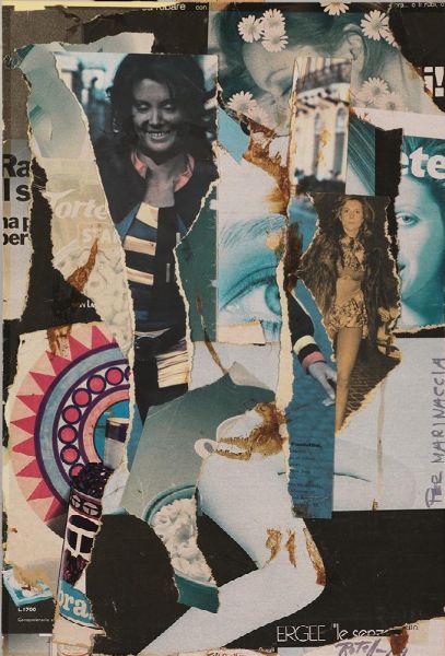 Rotella Mimmo : MIMMO ROTELLA  - Asta Arte Moderna e Contemporanea - Associazione Nazionale - Case d'Asta italiane