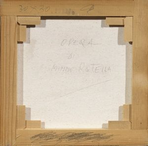 Rotella Mimmo : MIMMO ROTELLA  - Asta Arte Moderna e Contemporanea - Associazione Nazionale - Case d'Asta italiane