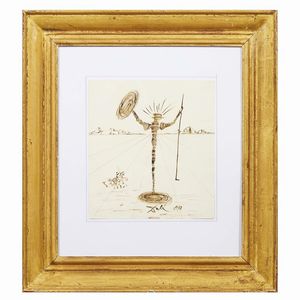 DALI' SALVADOR : SALVADOR DALI'  - Asta Arte Moderna e Contemporanea - Associazione Nazionale - Case d'Asta italiane