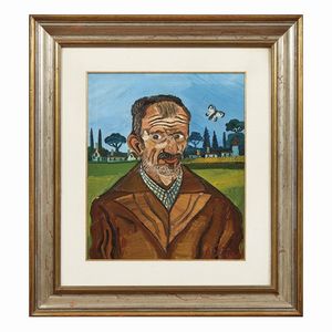 LIGABUE ANTONIO : ANTONIO LIGABUE  - Asta Arte Moderna e Contemporanea - Associazione Nazionale - Case d'Asta italiane