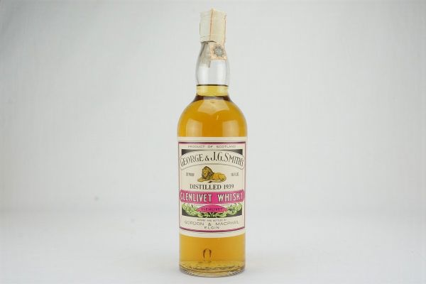 Glenlivet 1939  - Asta Summer Spirits | Rhum, Whisky e Distillati da Collezione - Associazione Nazionale - Case d'Asta italiane