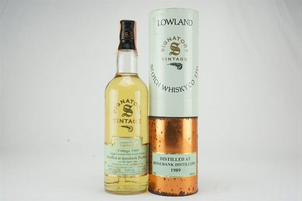 Rosebank 1989  - Asta Summer Spirits | Rhum, Whisky e Distillati da Collezione - Associazione Nazionale - Case d'Asta italiane