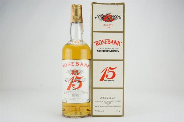 Rosebank  - Asta Summer Spirits | Rhum, Whisky e Distillati da Collezione - Associazione Nazionale - Case d'Asta italiane