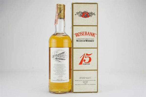 Rosebank  - Asta Summer Spirits | Rhum, Whisky e Distillati da Collezione - Associazione Nazionale - Case d'Asta italiane