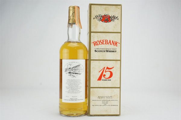 Rosebank  - Asta Summer Spirits | Rhum, Whisky e Distillati da Collezione - Associazione Nazionale - Case d'Asta italiane