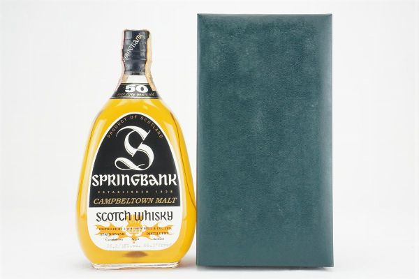Springbank  - Asta Summer Spirits | Rhum, Whisky e Distillati da Collezione - Associazione Nazionale - Case d'Asta italiane