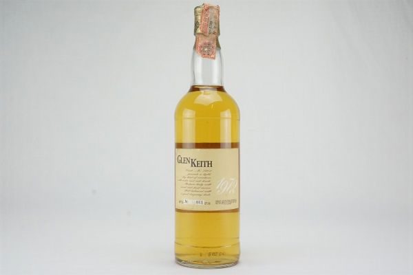 Glen Keith 1972  - Asta Summer Spirits | Rhum, Whisky e Distillati da Collezione - Associazione Nazionale - Case d'Asta italiane