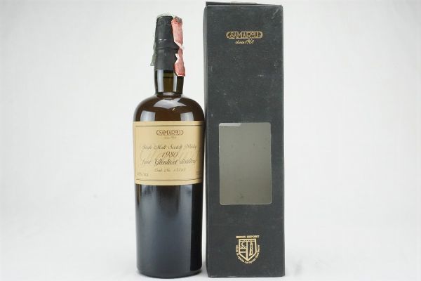 Glenlivet 1980  - Asta Summer Spirits | Rhum, Whisky e Distillati da Collezione - Associazione Nazionale - Case d'Asta italiane