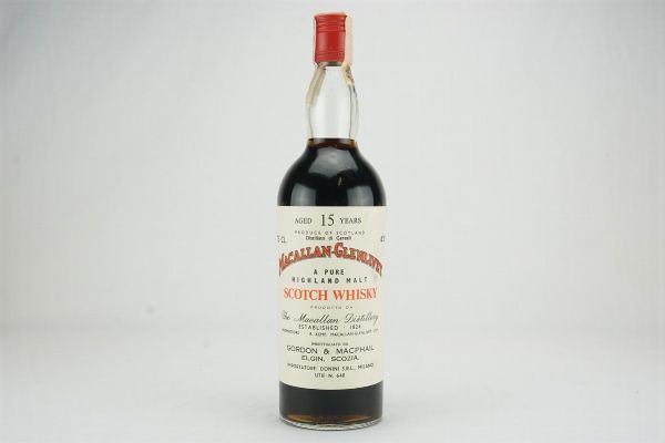 Macallan-Glenlivet  - Asta Summer Spirits | Rhum, Whisky e Distillati da Collezione - Associazione Nazionale - Case d'Asta italiane