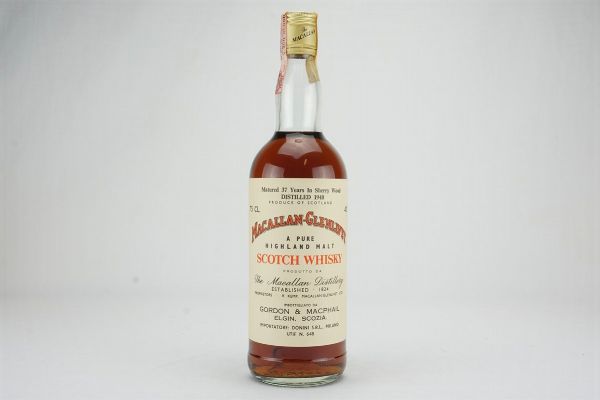 Macallan-Glenlivet 1940  - Asta Summer Spirits | Rhum, Whisky e Distillati da Collezione - Associazione Nazionale - Case d'Asta italiane