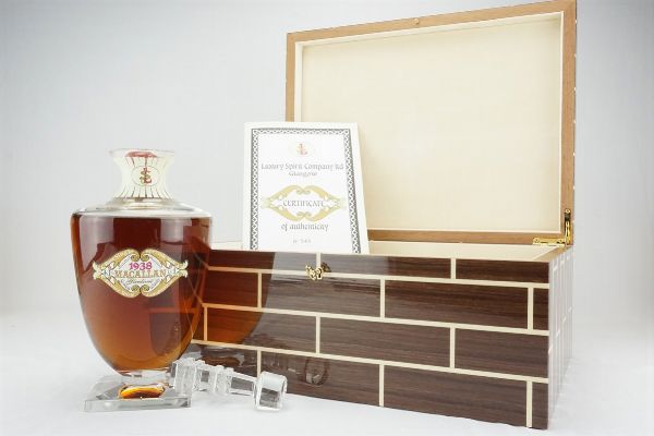 Macallan-Glenlivet 1938  - Asta Summer Spirits | Rhum, Whisky e Distillati da Collezione - Associazione Nazionale - Case d'Asta italiane