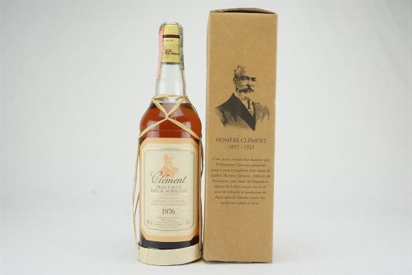Cl&eacute;ment 1976  - Asta Summer Spirits | Rhum, Whisky e Distillati da Collezione - Associazione Nazionale - Case d'Asta italiane