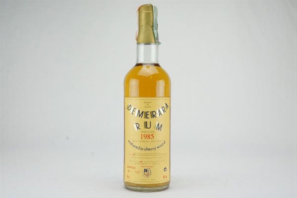 Demerara 1985  - Asta Summer Spirits | Rhum, Whisky e Distillati da Collezione - Associazione Nazionale - Case d'Asta italiane