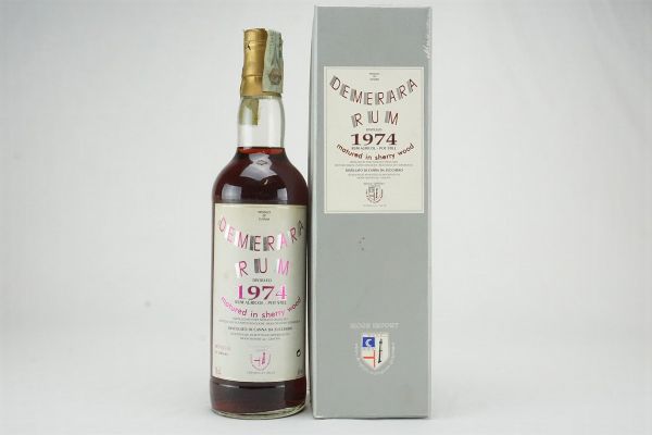 Demerara 1974  - Asta Summer Spirits | Rhum, Whisky e Distillati da Collezione - Associazione Nazionale - Case d'Asta italiane