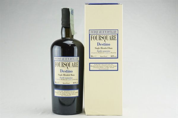 Foursquare Destino 2003  - Asta Summer Spirits | Rhum, Whisky e Distillati da Collezione - Associazione Nazionale - Case d'Asta italiane
