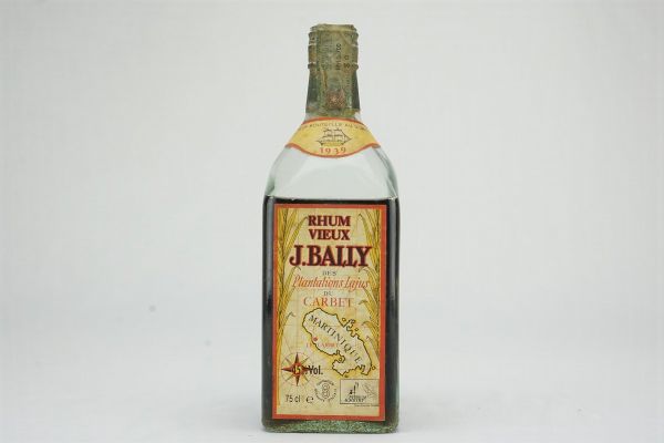 J. Bally 1939  - Asta Summer Spirits | Rhum, Whisky e Distillati da Collezione - Associazione Nazionale - Case d'Asta italiane