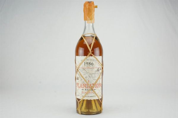 Plantation 1986  - Asta Summer Spirits | Rhum, Whisky e Distillati da Collezione - Associazione Nazionale - Case d'Asta italiane