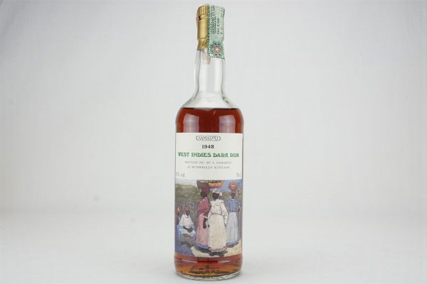 Samaroli West Indies Dark Rum 1948  - Asta Summer Spirits | Rhum, Whisky e Distillati da Collezione - Associazione Nazionale - Case d'Asta italiane