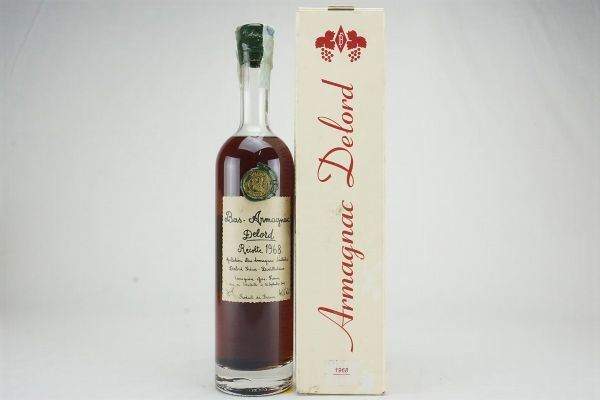 Bas Armagnac Delord 1968  - Asta Summer Spirits | Rhum, Whisky e Distillati da Collezione - Associazione Nazionale - Case d'Asta italiane