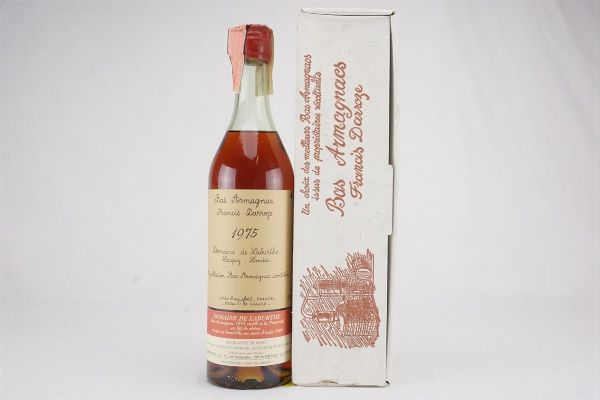 Bas Armagnac Francis Darroze Domaine de Laburthe 1975  - Asta Summer Spirits | Rhum, Whisky e Distillati da Collezione - Associazione Nazionale - Case d'Asta italiane