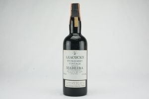 Malvazia Leacock 1933  - Asta Summer Spirits | Rhum, Whisky e Distillati da Collezione - Associazione Nazionale - Case d'Asta italiane