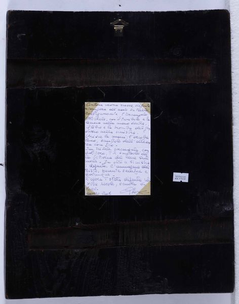 San Michele Arcangelo cavaliere dell'apocalisse. Icona su tavola. Arte russa del XVIII secolo, scuola di Kiev (?)  - Asta Argenti antichi  - Associazione Nazionale - Case d'Asta italiane