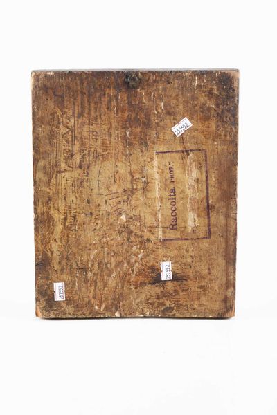 Tre Santi. Icona su tavola a fondo oro. Arte Russa del XVIII secolo  - Asta Argenti antichi  - Associazione Nazionale - Case d'Asta italiane