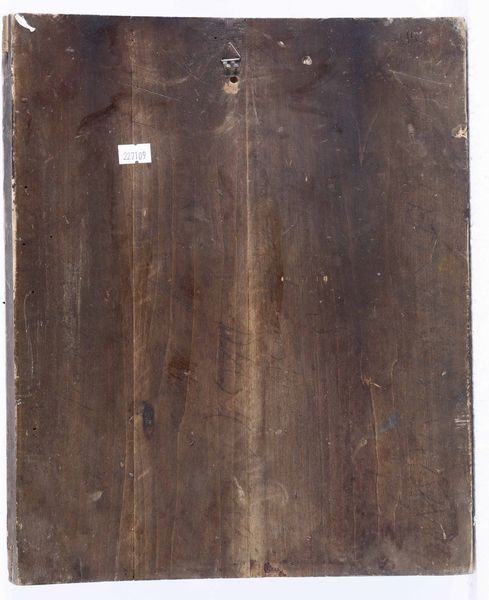 San Michele Arcangelo cavaliere dell'apocalisse. Icona su tavola. Arte russa del XIX-XX secolo  - Asta Argenti antichi  - Associazione Nazionale - Case d'Asta italiane