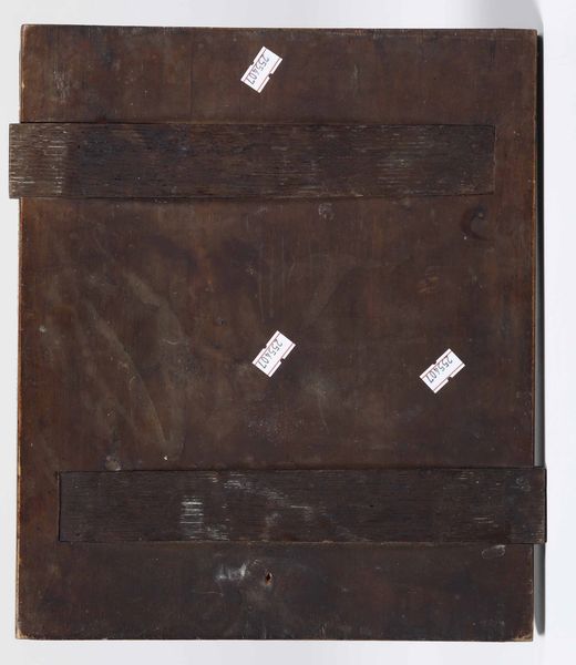 Tre Santi. Icona su tavola a fondo oro. Arte russa del XIX-XX secolo  - Asta Argenti antichi  - Associazione Nazionale - Case d'Asta italiane