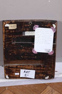 San Michele Arcangelo cavaliere dell'apocalisse. Icona su tavola. Arte russa del XIX secolo  - Asta Argenti antichi  - Associazione Nazionale - Case d'Asta italiane