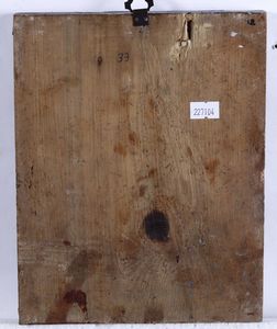 San Michele Arcangelo. Icona su tavola a fondo oro. Arte russa del XIX secolo  - Asta Argenti antichi  - Associazione Nazionale - Case d'Asta italiane