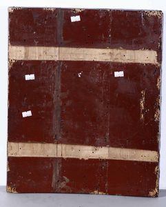 Raffigurazione quadripartita della Madre di Dio e Santi. Icona su tavola. Arte russa del XIX-XX secolo  - Asta Argenti antichi  - Associazione Nazionale - Case d'Asta italiane